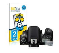 BROTECT 2 Unidades Protector Pantalla para Canon EOS 77D
