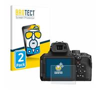 BROTECT 2 Unidades Protector Pantalla para Nikon Coolpix P950