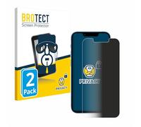 BROTECT 2 Unidades Protector Pantalla Privacidad para Apple iPhone 13 mini [Anti-Espía, Película Protección, Privacy]