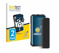 BROTECT (2 Unidades Protector Pantalla Privacidad para Cubot King Kong AX [Anti-Espía, Película Protección, Privacy]