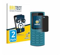 BROTECT (2 Unidades Protector Pantalla Privacidad para Nokia 110 4G 2021 [Anti-Espía, Película Protección, Privacy]