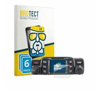 BROTECT Lámina Cristales para Albrecht AE 5900 Mini | 6 Unidades Transparente Protección Pantalla Made in Germany Dureza 9H Anti-Arañazos Protector Cristal