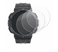 BROTECT Lámina Cristales para Amazfit Active Edge | 3 Unidades Transparente Protección Pantalla Made in Germany Dureza 9H Anti-Arañazos Protector Cristal