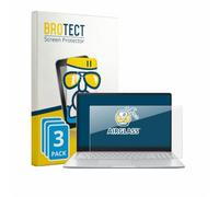 BROTECT Lámina Cristales para ASUS Chromebook CM14 CM1405 | 3 Unidades Transparente Protección Pantalla Made in Germany Dureza 9H Anti-Arañazos Protector Cristal