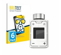 BROTECT Lámina Cristales para AVM FRITZ!DECT 302 | 6 Unidades Transparente Protección Pantalla Made in Germany Dureza 9H Anti-Arañazos Protector Cristal