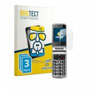BROTECT Lámina Cristales para bea-fon SL645 | 3 Unidades Transparente Protección Pantalla Made in Germany Dureza 9H Anti-Arañazos Protector Cristal