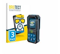 BROTECT Lámina Cristales para Bosch GLM 50-23 | 3 Unidades Mate Protección Pantalla Made in Germany Dispositivos de medición Anti-Reflejos Dureza 9H Anti-Arañazos