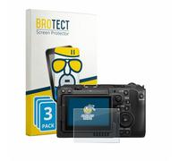 BROTECT Lámina Cristales para Canon EOS C50 | 3 Unidades Mate Protección Pantalla Made in Germany Cámaras digitales Anti-Reflejos Dureza 9H Anti-Arañazos