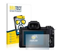 BROTECT Lámina Cristales para Canon EOS M50 | Transparente Protección Pantalla Made in Germany Dureza 9H Anti-Arañazos Protector Cristal
