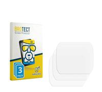 BROTECT Lámina Cristales para Casio F-91WF-1A | 3 Unidades Transparente Protección Pantalla Made in Germany Dureza 9H Anti-Arañazos Protector Cristal