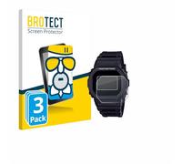 BROTECT Lámina Cristales para Casio G-Shock DW-5600RL-1 | 3 Unidades Mate Protección Pantalla Made in Germany Smartwatches y relojes de pulsera Anti-Reflejos Dureza 9H Anti-Arañazos