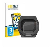 BROTECT Lámina Cristales para Casio G-Shock GBD-200 | 3 Unidades Transparente Protección Pantalla Made in Germany Dureza 9H Anti-Arañazos Protector Cristal