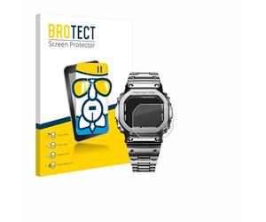 BROTECT Lámina Cristales para Casio G-Shock GMW-B5000D-1ER | Transparente Protección Pantalla Made in Germany Dureza 9H Anti-Arañazos Protector Cristal