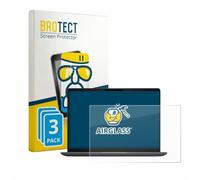 BROTECT Lámina Cristales para Dell Pro Precision 5-Serie 14S PW514260 | 3 Unidades Transparente Protección Pantalla Made in Germany Dureza 9H Anti-Arañazos Protector Cristal