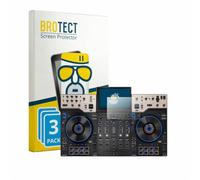 BROTECT Lámina Cristales para Denon DJ Prime 4 G2 | 3 Unidades Mate Protección Pantalla Made in Germany MP3 & Media Player Anti-Reflejos Dureza 9H Anti-Arañazos