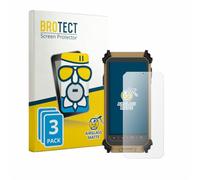BROTECT Lámina Cristales para DT Research DT361DM | (retrato) 3 Unidades Mate Protección Pantalla Made in Germany Tabletas industriales Anti-Reflejos Dureza 9H Anti-Arañazos