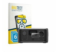 BROTECT Lámina Cristales para EcoFlow River 3 | 6 Unidades Transparente Protección Pantalla Made in Germany Dureza 9H Anti-Arañazos Protector Cristal