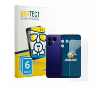 BROTECT Lámina Cristales para Fairphone 6 Plus | (Frontal+Cámara) 6 Unidades Transparente Protección Pantalla Made in Germany Dureza 9H Anti-Arañazos Protector Cristal