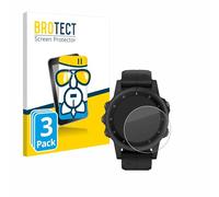 BROTECT Lámina Cristales para Garmin Fenix 5S Plus | (42 mm) 3 Unidades Transparente Protección Pantalla Made in Germany Dureza 9H Anti-Arañazos Protector Cristal