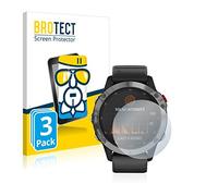BROTECT Lámina Cristales para Garmin Fenix 6 Solar | 3 Unidades Transparente Protección Pantalla Made in Germany Dureza 9H Anti-Arañazos Protector Cristal