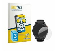 BROTECT Lámina Cristales para Garmin Fenix 7 Pro Solar | (47 mm) 3 Unidades Transparente Protección Pantalla Made in Germany Dureza 9H Anti-Arañazos Protector Cristal