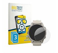 BROTECT Lámina Cristales para Garmin Fenix 9 | (43 mm) 3 Unidades Transparente Protección Pantalla Made in Germany Dureza 9H Anti-Arañazos Protector Cristal