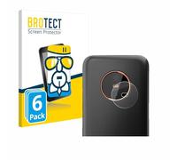 BROTECT Lámina Cristales para Gigaset GX6 Pro | (SÓLO Cámara) 6 Unidades Transparente Protección Pantalla Made in Germany Dureza 9H Anti-Arañazos Protector Cristal