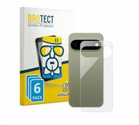 BROTECT Lámina Cristales para Google Pixel 11 Pro XL | (Trasero) 6 Unidades Transparente Protección Pantalla Made in Germany Dureza 9H Anti-Arañazos Protector Cristal