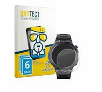 BROTECT Lámina Cristales para Jugeman V20 1.43" | 6 Unidades Transparente Protección Pantalla Made in Germany Dureza 9H Anti-Arañazos Protector Cristal