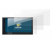 BROTECT Lámina Cristales para JVC KW-593BT | 3 Unidades Transparente Protección Pantalla Made in Germany Dureza 9H Anti-Arañazos Protector Cristal