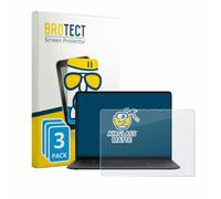 BROTECT Lámina Cristales para Microsoft Surface Laptop 13.8" 2026 | 3 Unidades Mate Protección Pantalla Made in Germany Portátiles Anti-Reflejos Dureza 9H Anti-Arañazos
