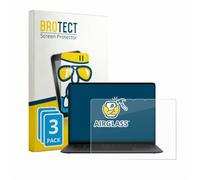 BROTECT Lámina Cristales para Microsoft Surface Laptop 13.8" 2026 | 3 Unidades Transparente Protección Pantalla Made in Germany Dureza 9H Anti-Arañazos Protector Cristal