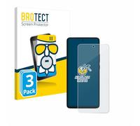 BROTECT Lámina Cristales para Motorola Moto G84 | 3 Unidades Mate Protección Pantalla Made in Germany Móviles Anti-Reflejos Dureza 9H Anti-Arañazos