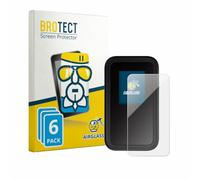 BROTECT Lámina Cristales para Netgear Nighthawk M7 | 6 Unidades Transparente Protección Pantalla Made in Germany Dureza 9H Anti-Arañazos Protector Cristal