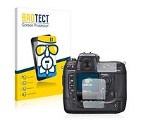 BROTECT Lámina Cristales para Nikon D2X | Transparente Protección Pantalla Made in Germany Dureza 9H Anti-Arañazos Protector Cristal
