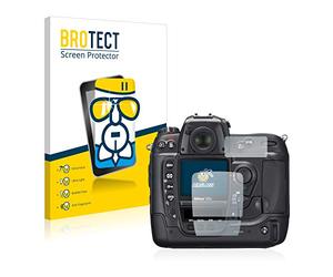 BROTECT Lámina Cristales para Nikon D2X | Transparente Protección Pantalla Made in Germany Dureza 9H Anti-Arañazos Protector Cristal