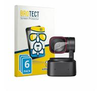 BROTECT Lámina Cristales para OBSBOT Tiny 2 Lite | 6 Unidades Transparente Protección Pantalla Made in Germany Dureza 9H Anti-Arañazos Protector Cristal