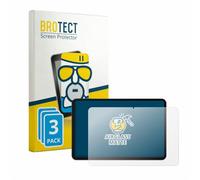 BROTECT Lámina Cristales para POCKAM P13 13.4" | 3 Unidades Mate Protección Pantalla Made in Germany Tablets Anti-Reflejos Dureza 9H Anti-Arañazos