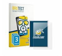 BROTECT Lámina Cristales para PocketBook InkPad One | 3 Unidades Transparente Protección Pantalla Made in Germany Dureza 9H Anti-Arañazos Protector Cristal