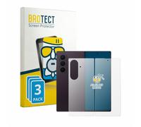 BROTECT Lámina Cristales para Samsung Galaxy Z Fold 8 Ultra | (Frontal+Trasero) 3 Unidades Mate Protección Pantalla Made in Germany Móviles Anti-Reflejos Dureza 9H Anti-Arañazos