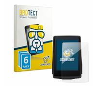 BROTECT Lámina Cristales para Sigma ROX 4.0 SE | 6 Unidades Transparente Protección Pantalla Made in Germany Dureza 9H Anti-Arañazos Protector Cristal