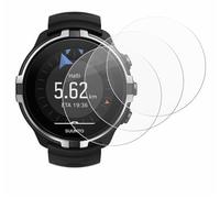 BROTECT Lámina Cristales para Suunto Spartan Sport Wrist HR Baro Stealth | 3 Unidades Transparente Protección Pantalla Made in Germany Dureza 9H Anti-Arañazos Protector Cristal