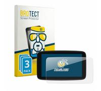 BROTECT Lámina Cristales para TomTom GO Professional 6" | 3 Unidades Transparente Protección Pantalla Made in Germany Dureza 9H Anti-Arañazos Protector Cristal