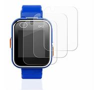BROTECT Lámina Cristales para Vtech Kidizoom Smart Watch DX2 | 3 Unidades Transparente Protección Pantalla Made in Germany Dureza 9H Anti-Arañazos Protector Cristal
