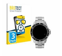 BROTECT Lámina Cristales para Withings ScanWatch Nova | (42 mm) 3 Unidades Transparente Protección Pantalla Made in Germany Dureza 9H Anti-Arañazos Protector Cristal
