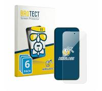 BROTECT Lámina Cristales para Xiaomi Poco F9 Pro | 6 Unidades Transparente Protección Pantalla Made in Germany Dureza 9H Anti-Arañazos Protector Cristal