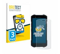 BROTECT Lámina Cristales para Zebra TC26 | 3 Unidades Mate Protección Pantalla Made in Germany Computadora de mano Anti-Reflejos Dureza 9H Anti-Arañazos
