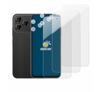 BROTECT Lámina Cristales para ZTE Blade V80 Vita | (Frontal+Cámara) 3 Unidades Transparente Protección Pantalla Made in Germany Dureza 9H Anti-Arañazos Protector Cristal