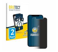 BROTECT Láminas de Privacidad para Apple iPhone 12 | 2 Unidades Anti-Spy Protección Pantalla Made in Germany Anti-Espía Privacy Película Protección