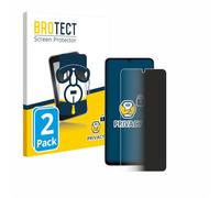 BROTECT Láminas de Privacidad para Doogee Note 59 Pro Plus | 2 Unidades Anti-Spy Protección Pantalla Made in Germany Anti-Espía Privacy Película Protección